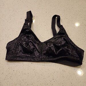 Bali Bra 34C Black Unlined Wireless 3372